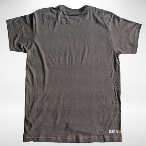 camiseta PLAK gris