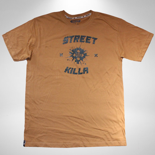 camiseta STREET KILL Ocre